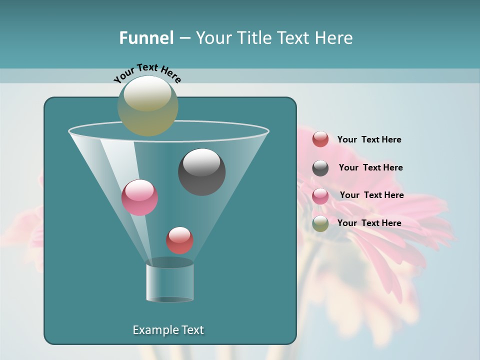 Vintage Ragged Rose PowerPoint Template