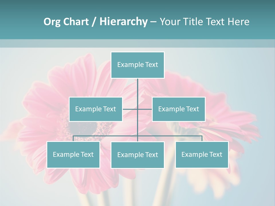 Vintage Ragged Rose PowerPoint Template