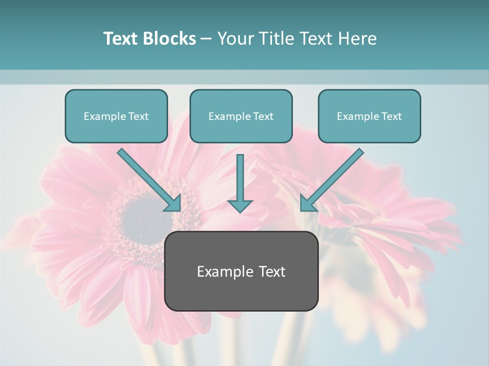 Vintage Ragged Rose PowerPoint Template