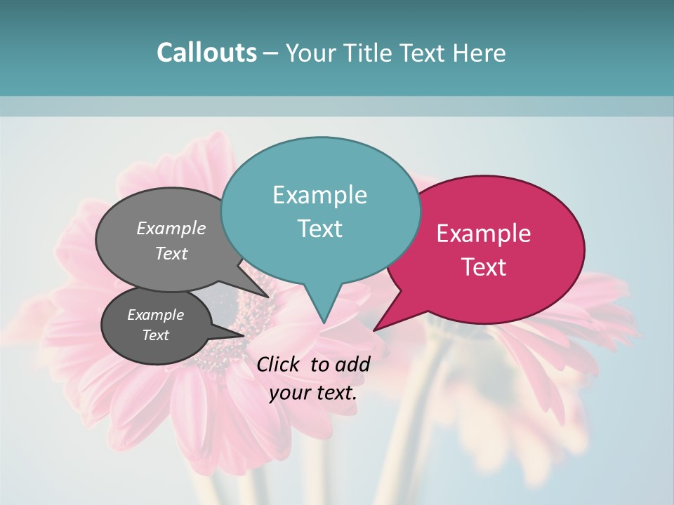 Vintage Ragged Rose PowerPoint Template