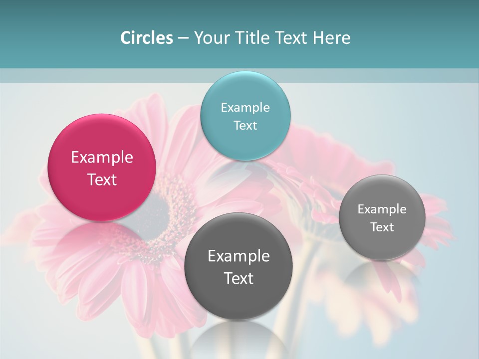 Vintage Ragged Rose PowerPoint Template