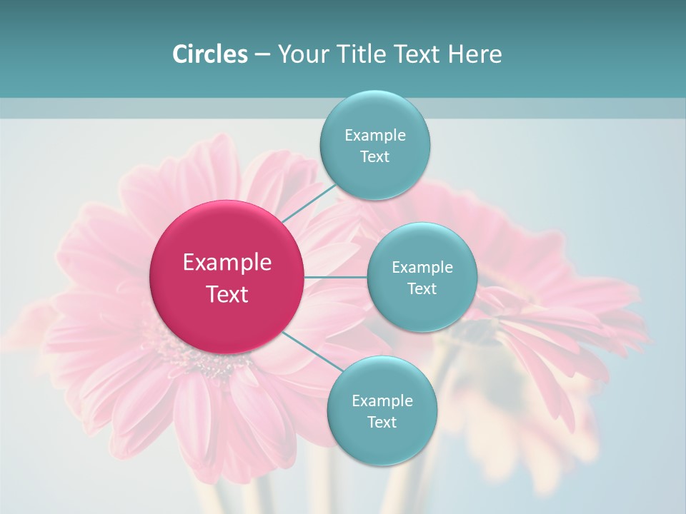 Vintage Ragged Rose PowerPoint Template