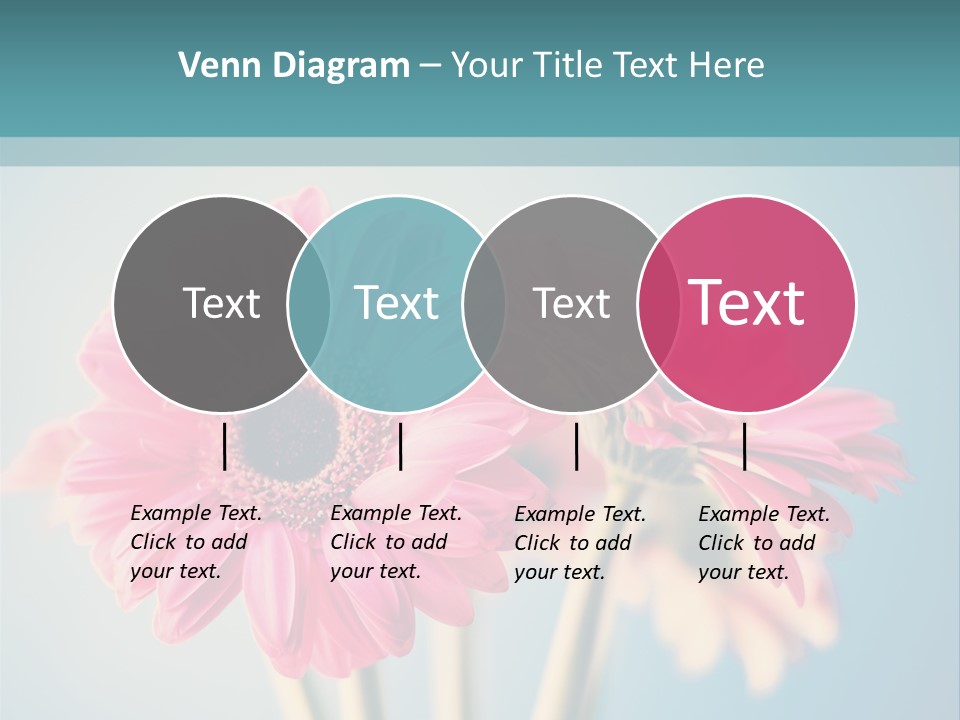 Vintage Ragged Rose PowerPoint Template