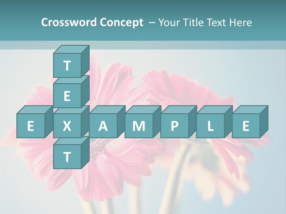 Vintage Ragged Rose PowerPoint Template