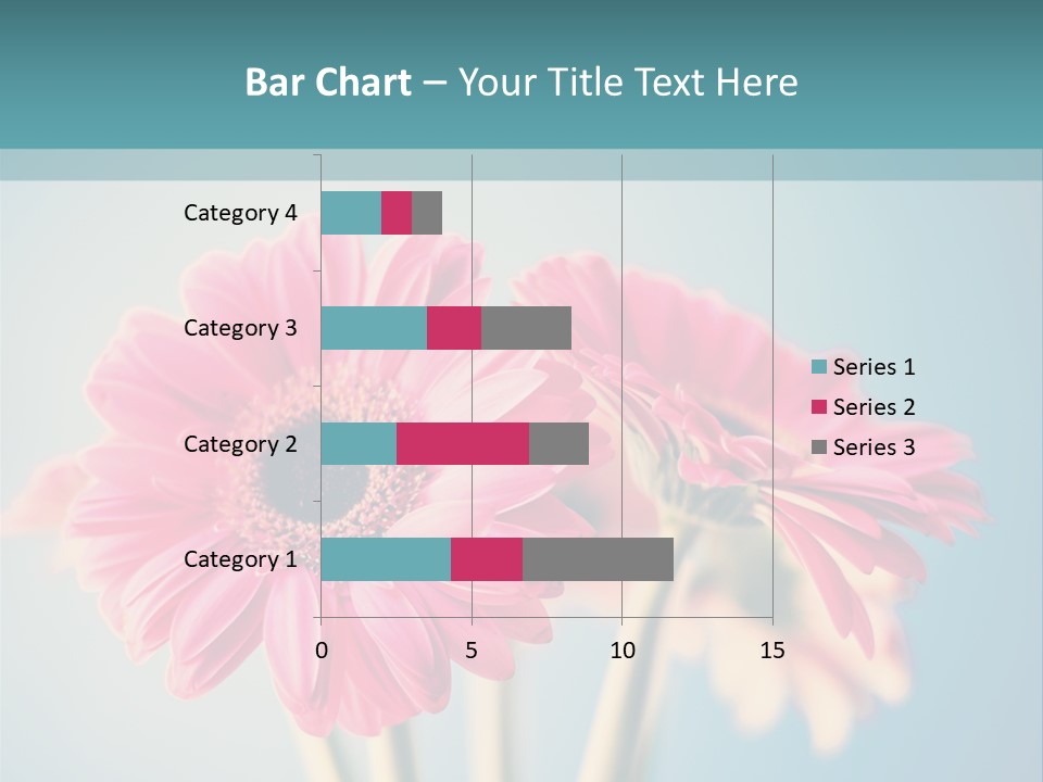 Vintage Ragged Rose PowerPoint Template
