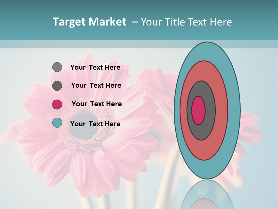 Vintage Ragged Rose PowerPoint Template