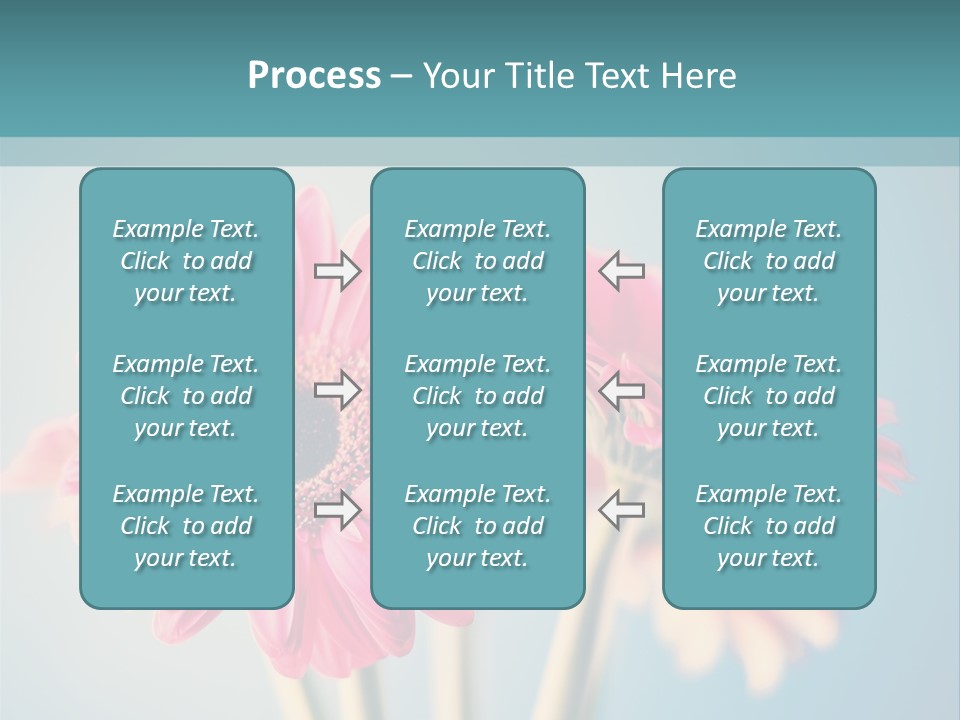 Vintage Ragged Rose PowerPoint Template