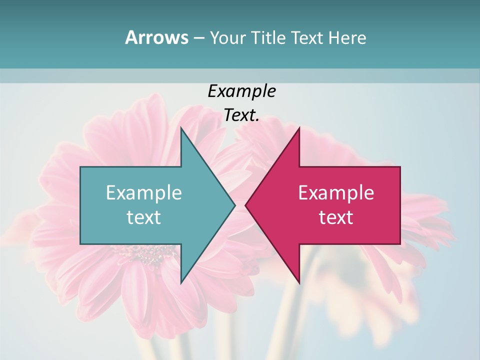 Vintage Ragged Rose PowerPoint Template