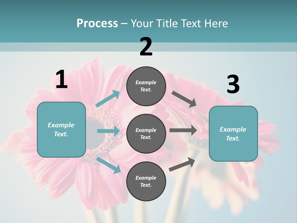 Vintage Ragged Rose PowerPoint Template