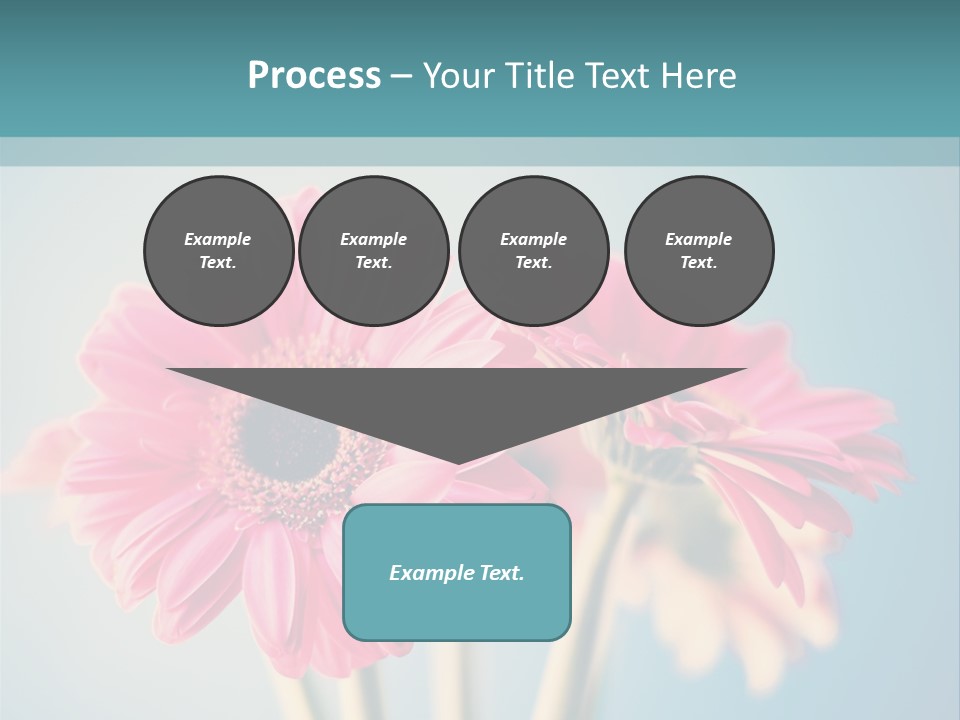 Vintage Ragged Rose PowerPoint Template