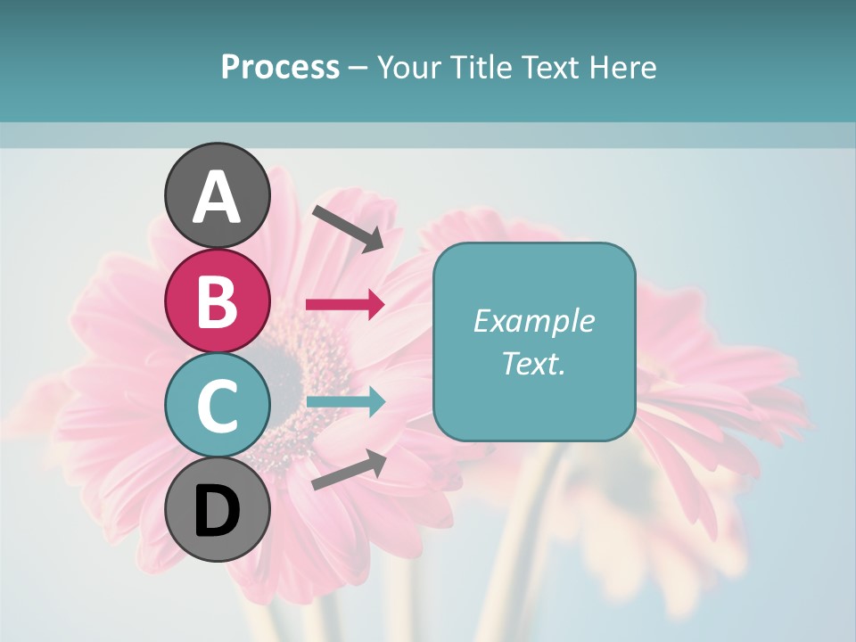 Vintage Ragged Rose PowerPoint Template