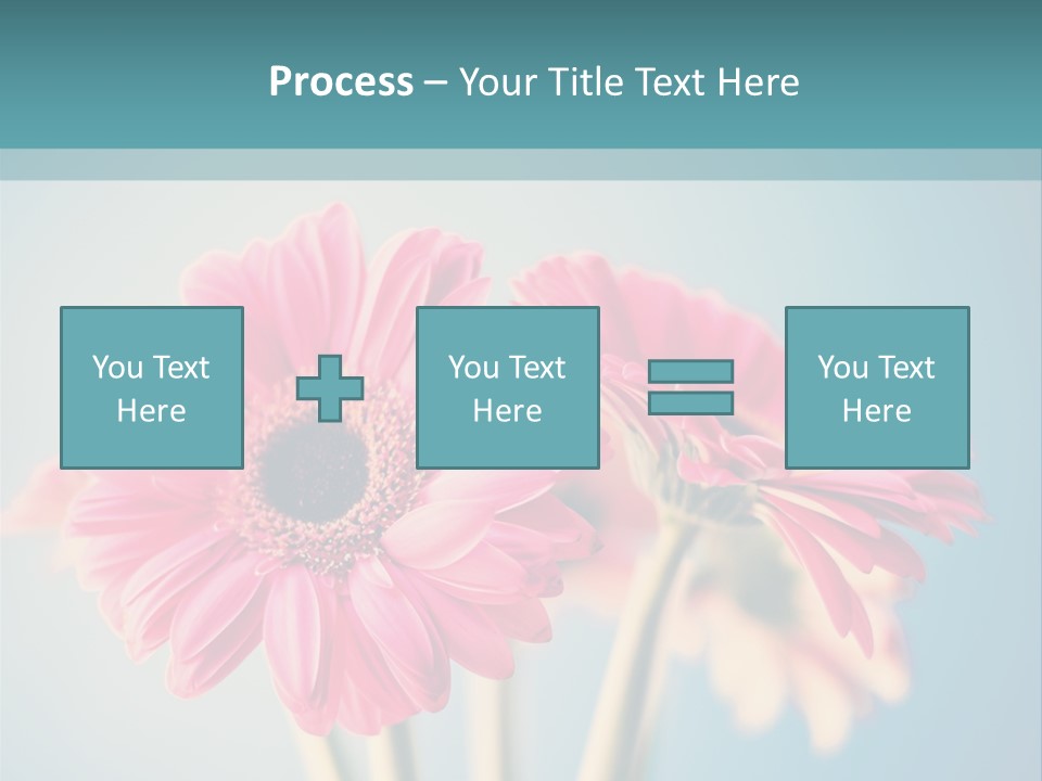 Vintage Ragged Rose PowerPoint Template