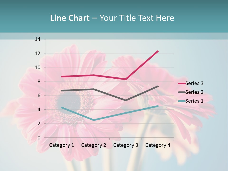 Vintage Ragged Rose PowerPoint Template
