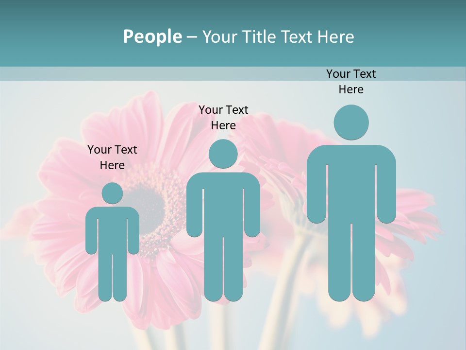 Vintage Ragged Rose PowerPoint Template