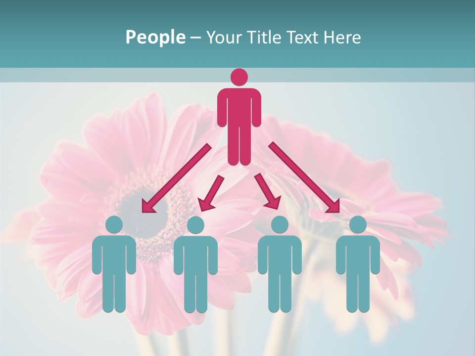 Vintage Ragged Rose PowerPoint Template