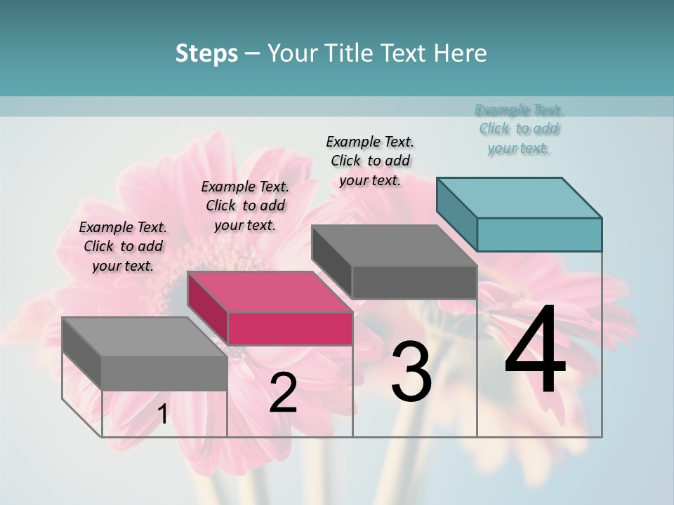 Vintage Ragged Rose PowerPoint Template