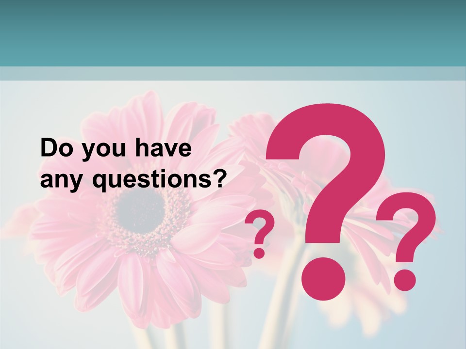 Vintage Ragged Rose PowerPoint Template