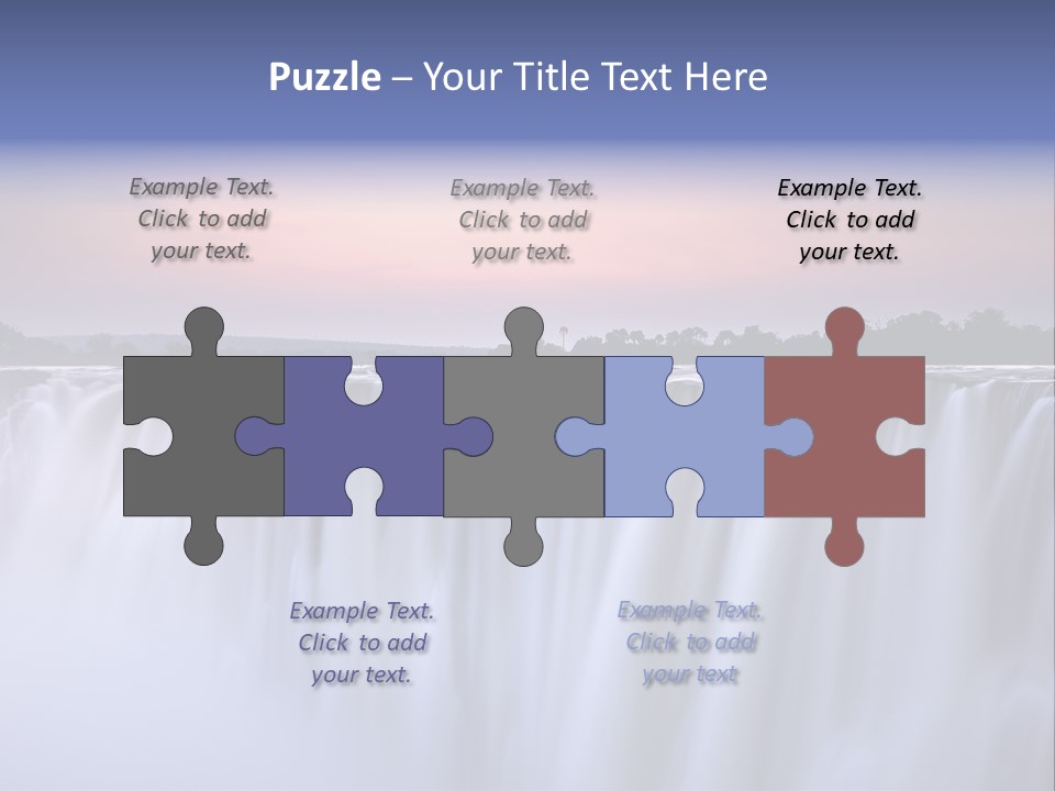 Roar Sun Rise Victoria PowerPoint Template