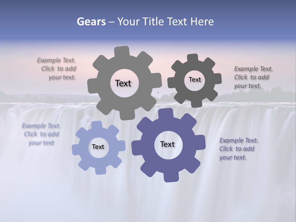 Roar Sun Rise Victoria PowerPoint Template