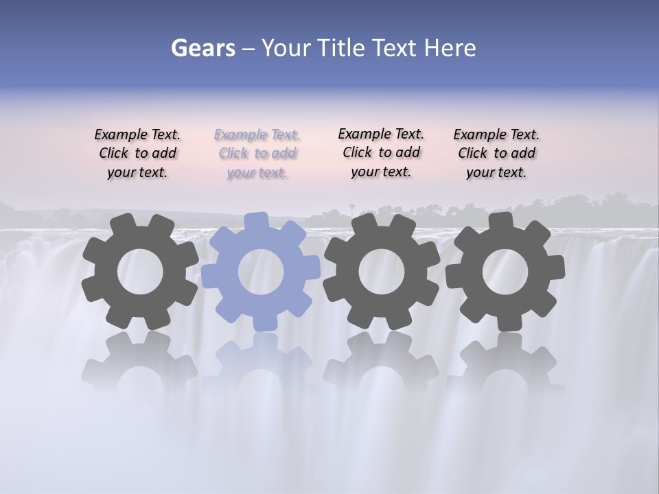 Roar Sun Rise Victoria PowerPoint Template