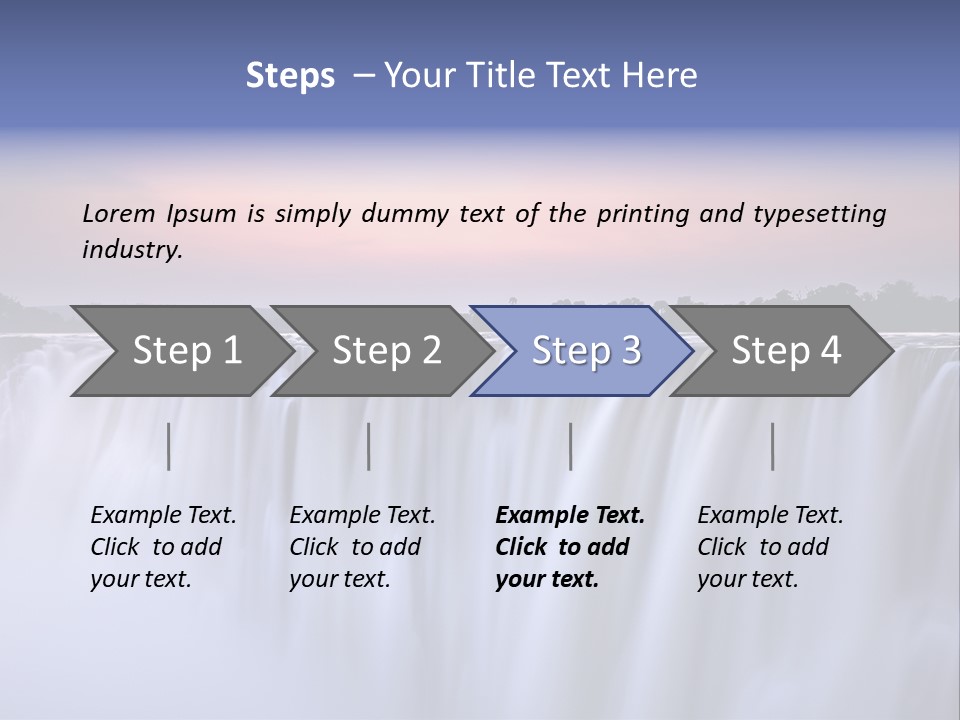 Roar Sun Rise Victoria PowerPoint Template