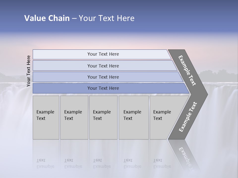 Roar Sun Rise Victoria PowerPoint Template