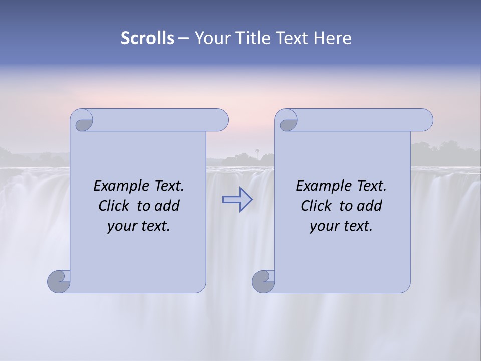 Roar Sun Rise Victoria PowerPoint Template
