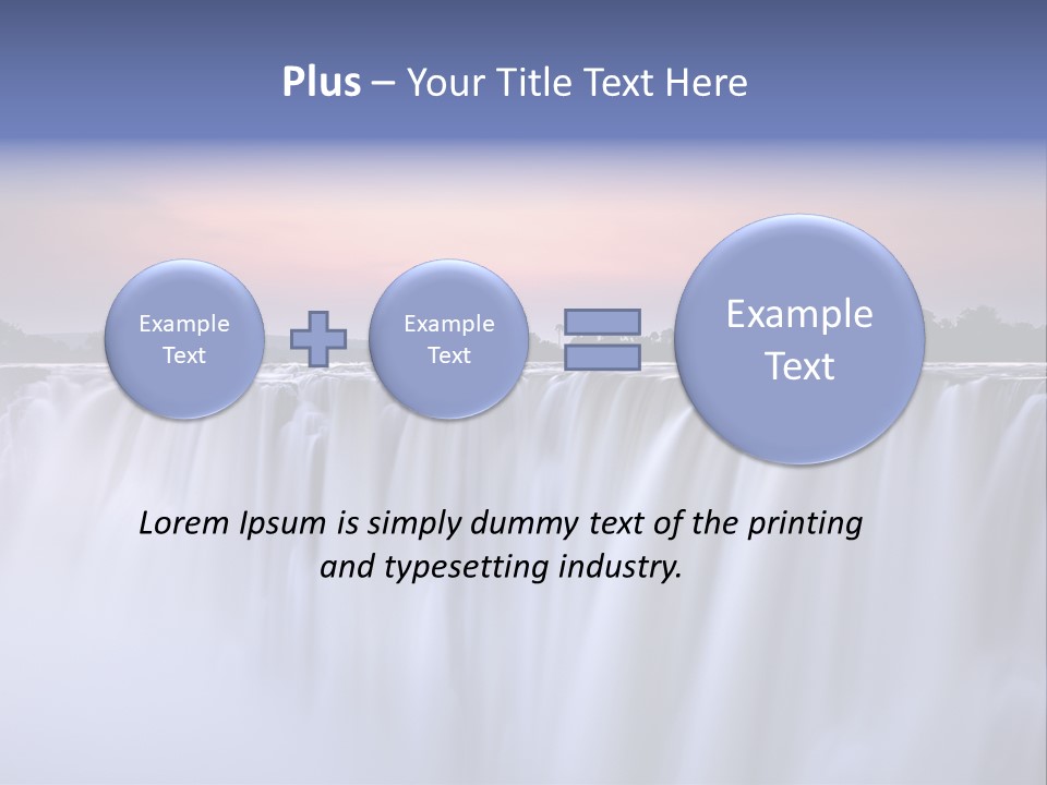 Roar Sun Rise Victoria PowerPoint Template