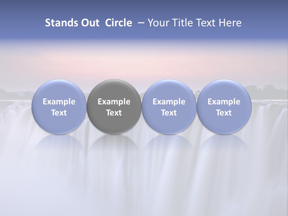 Roar Sun Rise Victoria PowerPoint Template