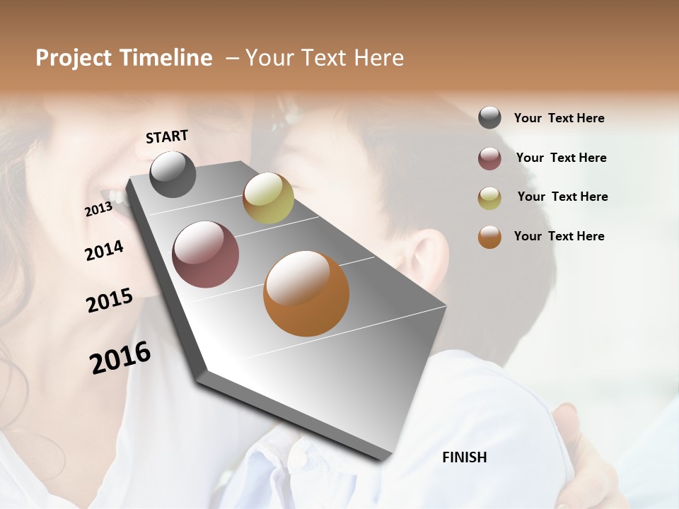 Happy  Friendly PowerPoint Template