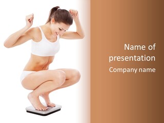 Pretty Panties Attractive PowerPoint Template