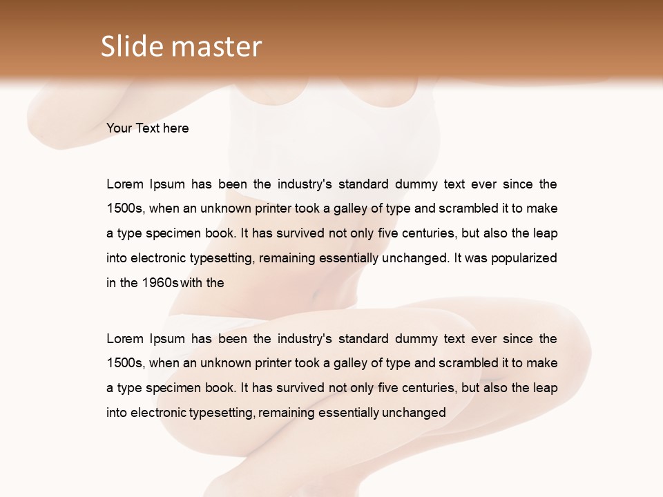 Pretty Panties Attractive PowerPoint Template