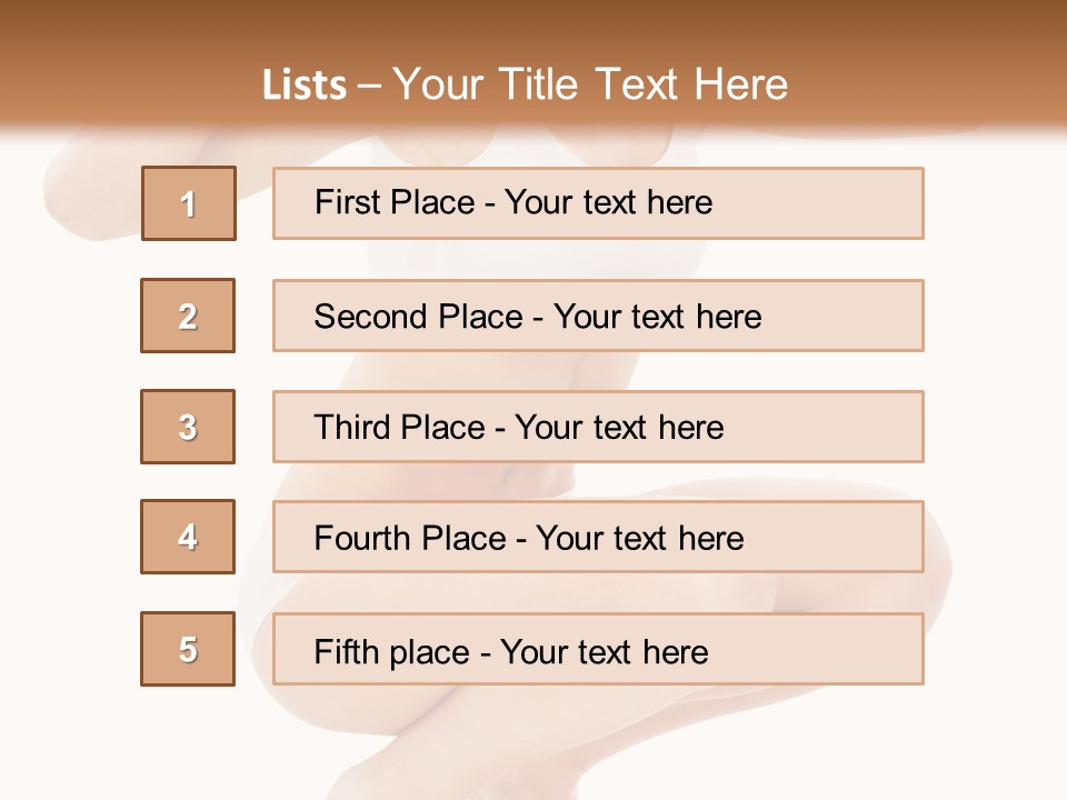 Pretty Panties Attractive PowerPoint Template