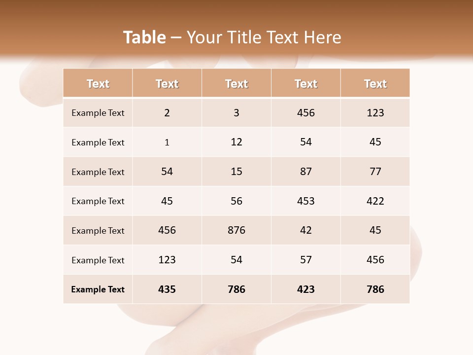 Pretty Panties Attractive PowerPoint Template