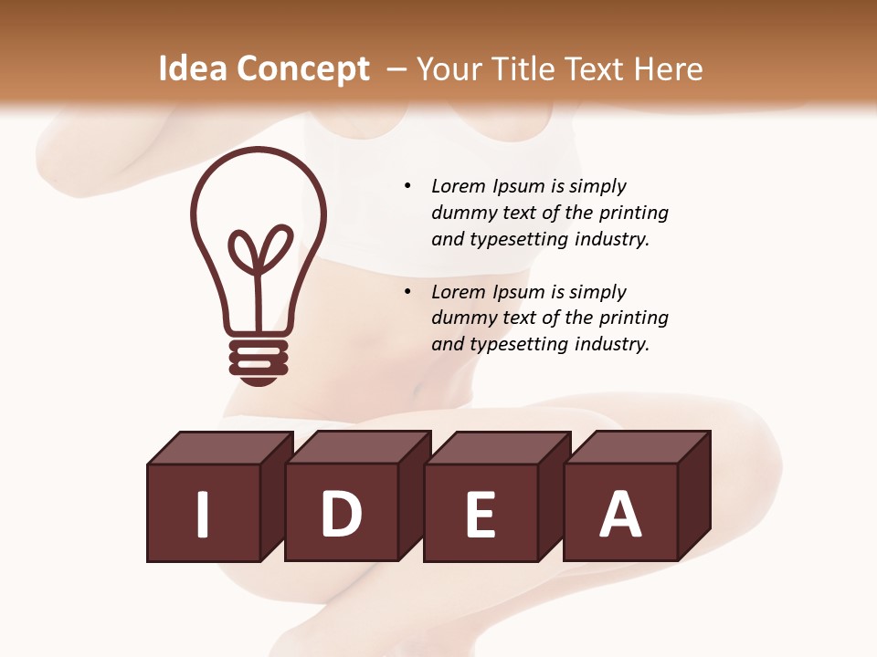 Pretty Panties Attractive PowerPoint Template