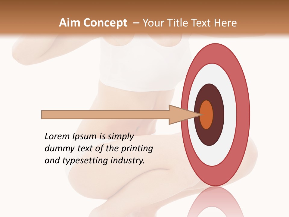 Pretty Panties Attractive PowerPoint Template