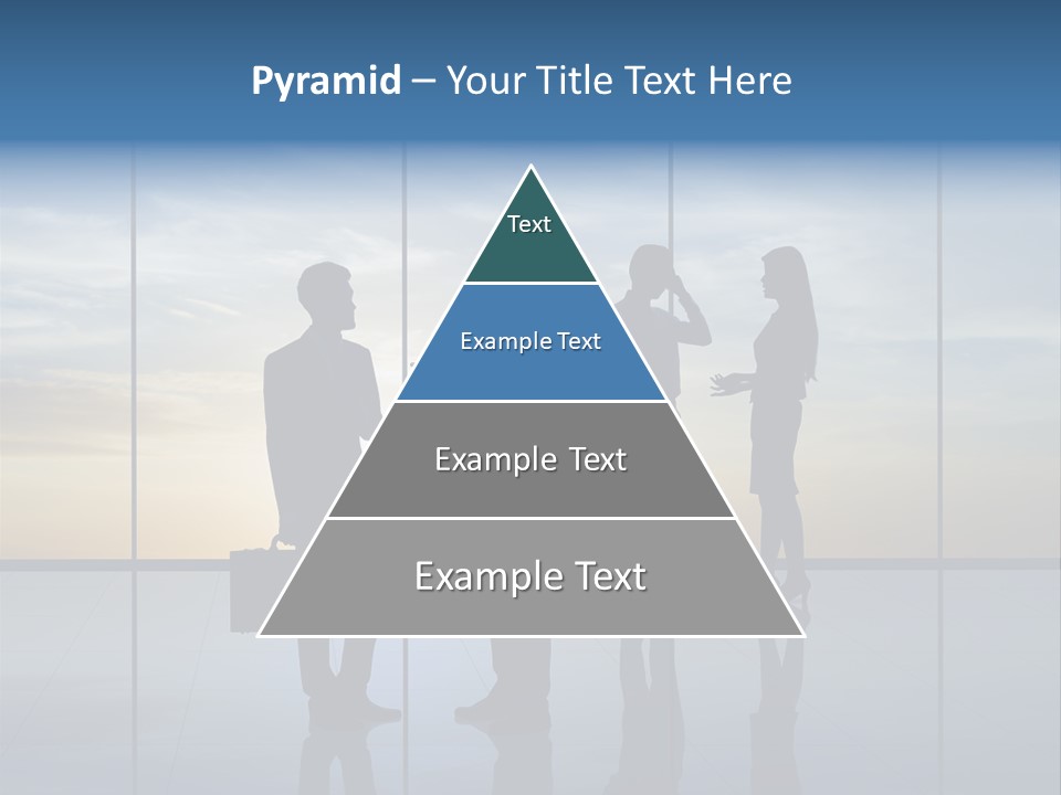 Silhouette Teamwork Contract PowerPoint Template