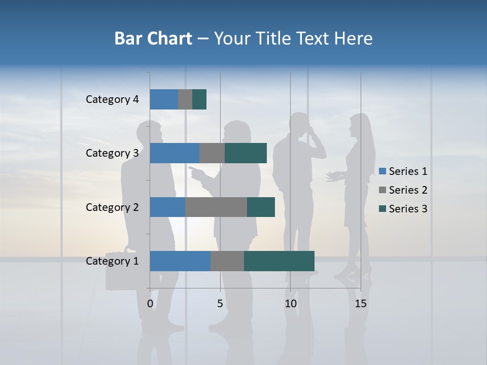 Silhouette Teamwork Contract PowerPoint Template