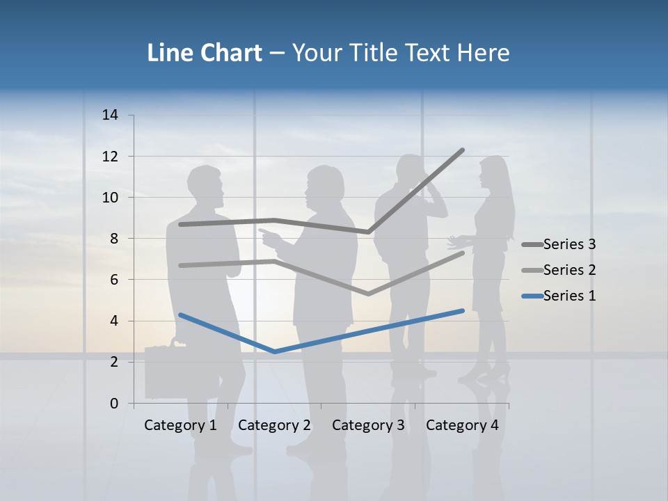 Silhouette Teamwork Contract PowerPoint Template
