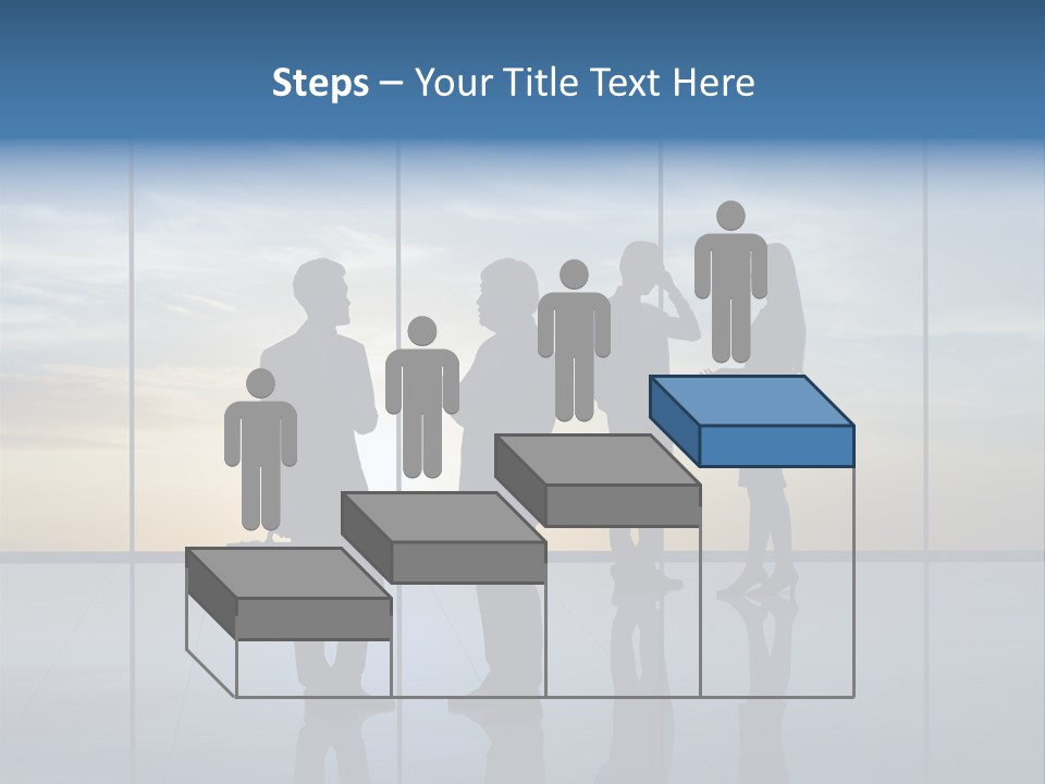 Silhouette Teamwork Contract PowerPoint Template