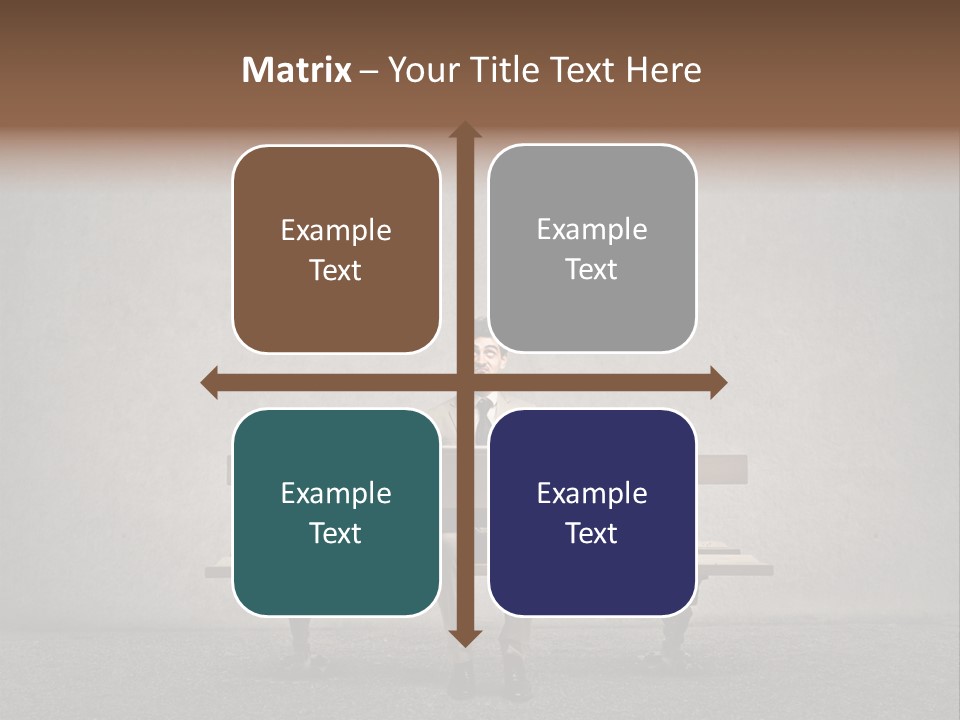 Think Person Man PowerPoint Template