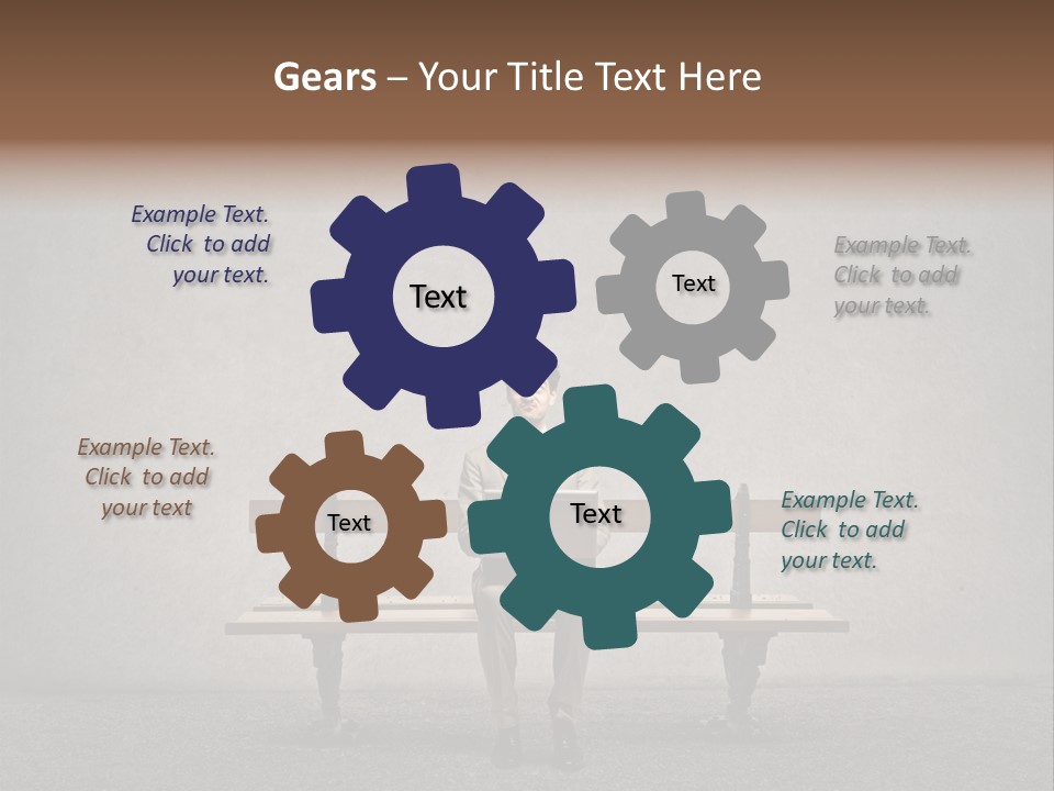 Think Person Man PowerPoint Template