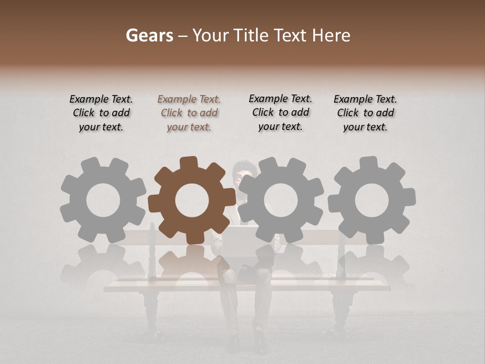 Think Person Man PowerPoint Template