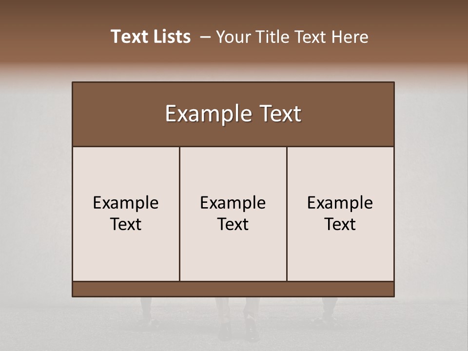Think Person Man PowerPoint Template