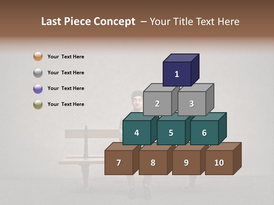 Think Person Man PowerPoint Template