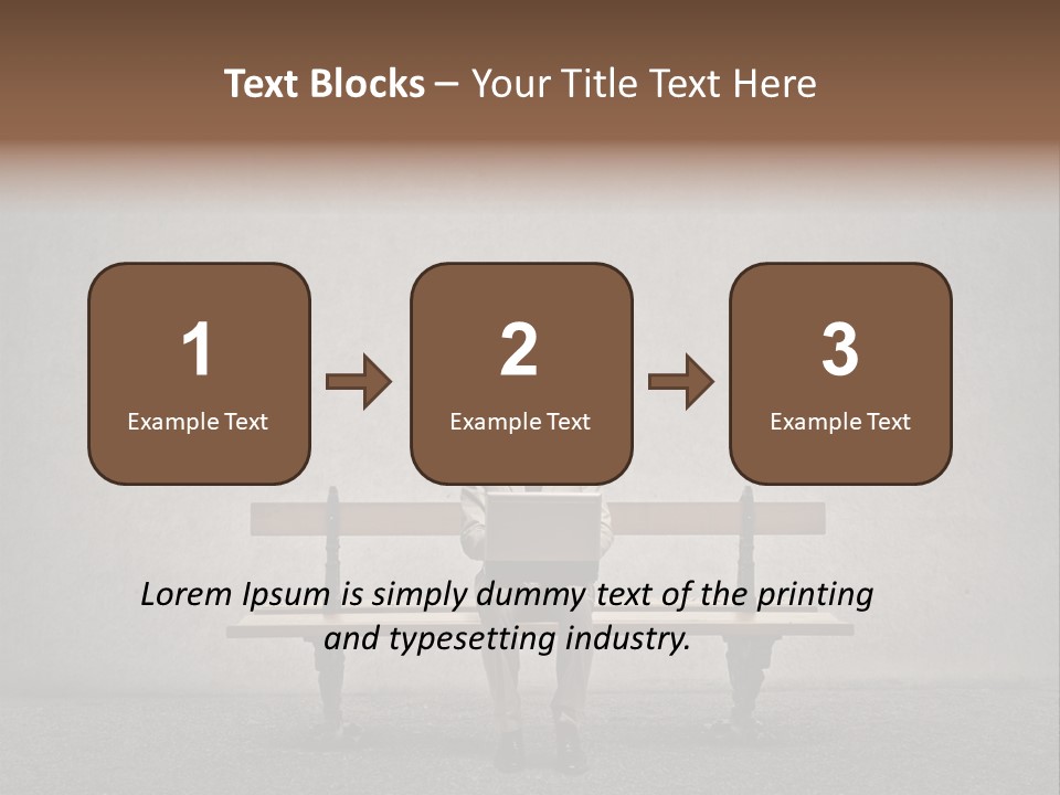 Think Person Man PowerPoint Template
