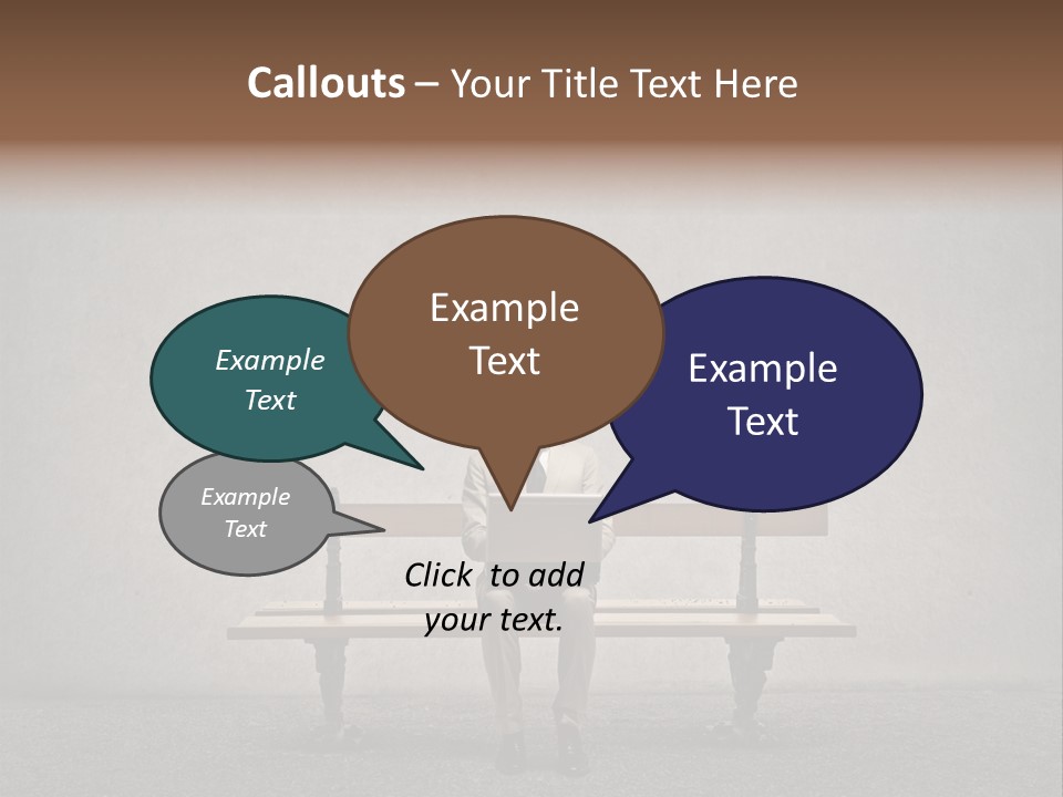 Think Person Man PowerPoint Template