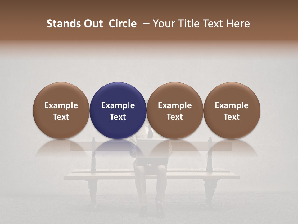 Think Person Man PowerPoint Template