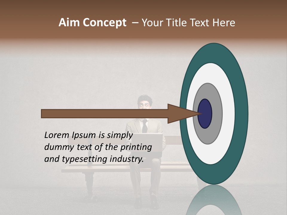 Think Person Man PowerPoint Template