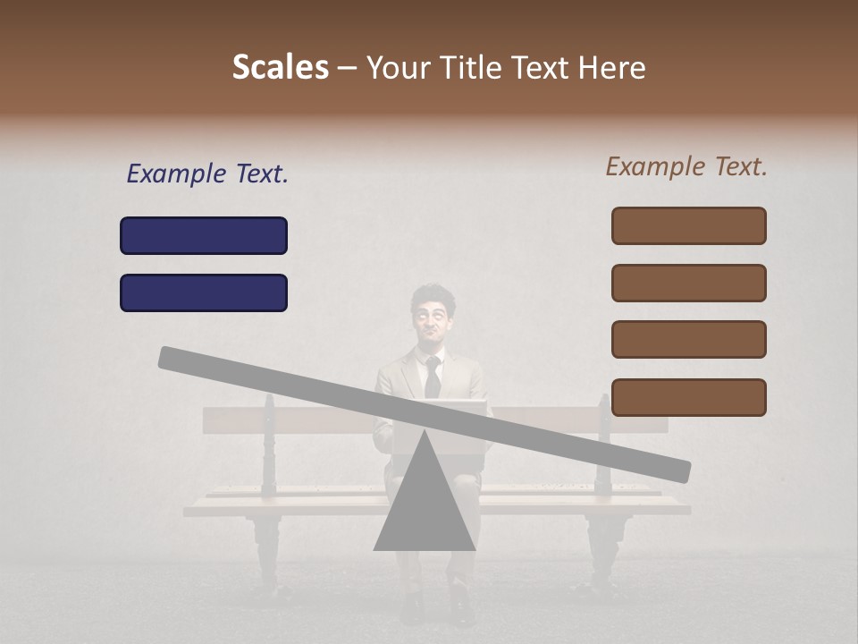 Think Person Man PowerPoint Template